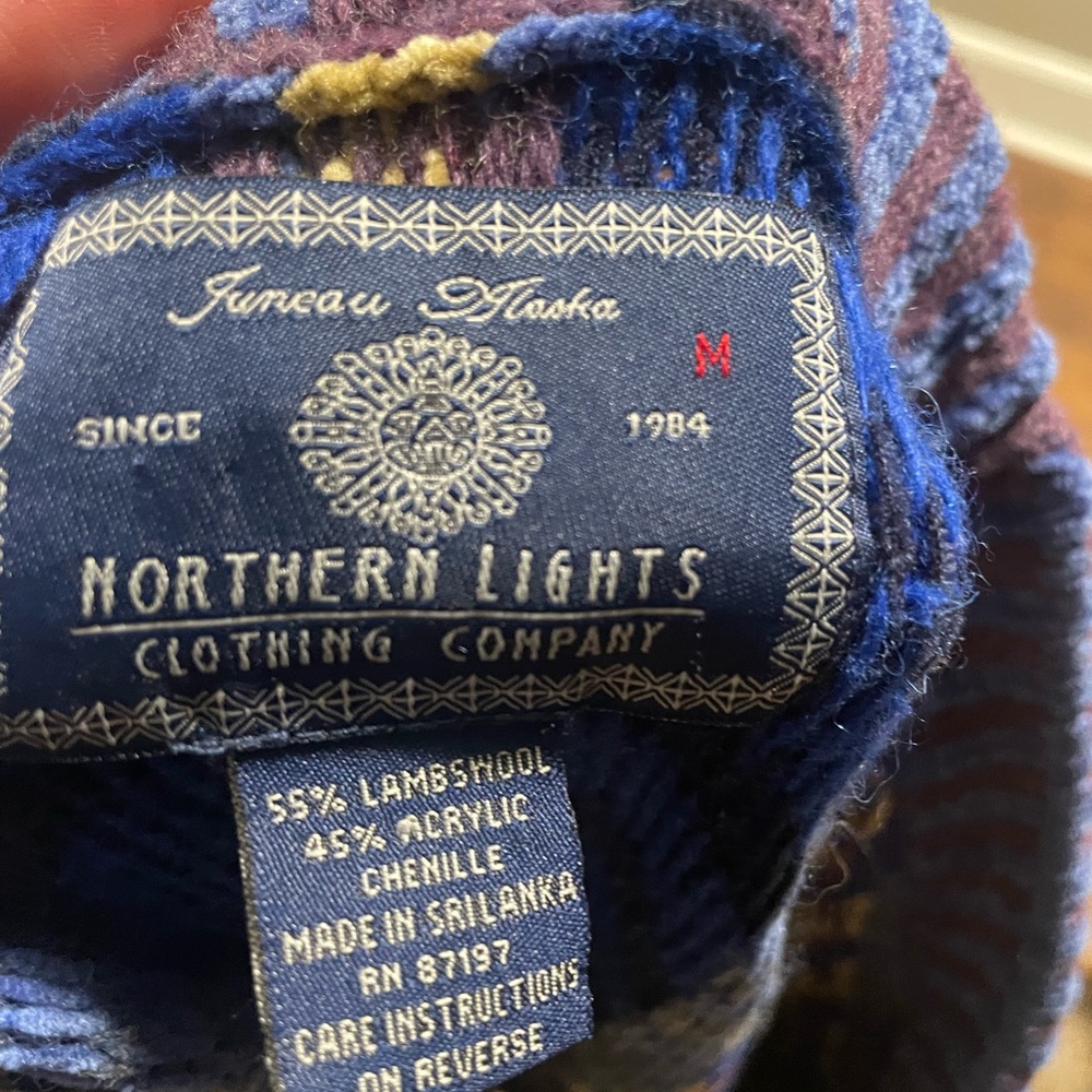 Vintage Northern Lights buttoned vest size M - Picture 4 of 4